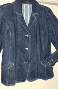 J Jill Denim Blazer/Jacket